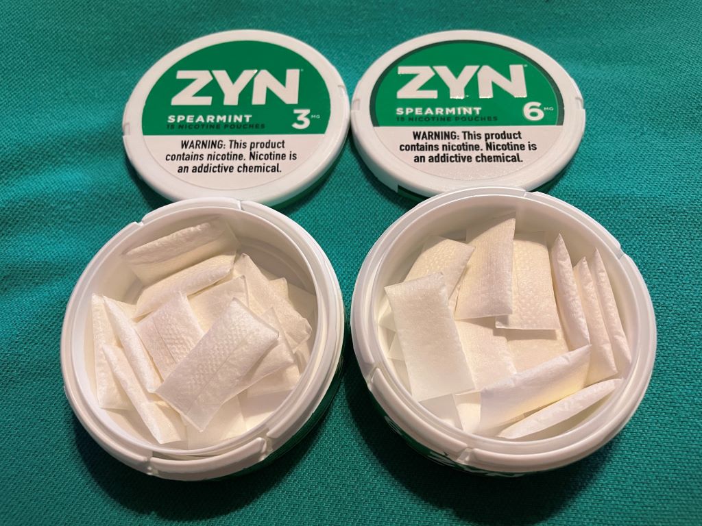 Zyn Spearmint Open Can